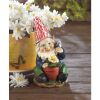 Summerfield Terrace Gardening Gnome Solar Garden Statue