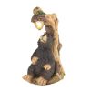 Summerfield Terrace Black Bear Solar Statue