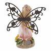 Summerfield Terrace Garden Blooms Fairy Solar Statue