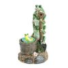 Summerfield Terrace Solar Rotating Frog Garden Decor