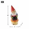 Summerfield Terrace Bookworm Gnome Solar Statue