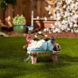 Summerfield Terrace Solar Afternoon Nap Gnome
