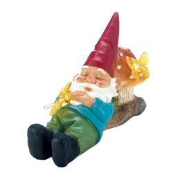 Summerfield Terrace Solar-Powered Sleepy Gnome