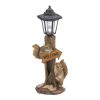 Summerfield Terrace Friendly Squirrels Solar Lamp