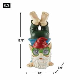 Summerfield Terrace Handstand Solar Gnome Figurine