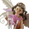Summerfield Terrace Peony Fairy Solar Statue