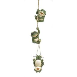 Summerfield Terrace Frolicking Frogs Hanging Decor