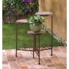 Summerfield Terrace Rustic Triple Planter Stand