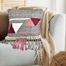 Dakota Fields Cushion 26"X18"X18" Multi (Pack of 1)
