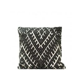 Black and White Diamond Cushion Cover (Pack of 1)