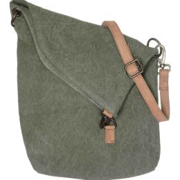Canvas Foldover Crossbody (Pack of 1)