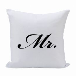 Pillow 16X16 Mr. (Script) (Pack of 1)