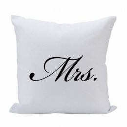 Pillow 16X16 Mrs. (Script) (Pack of 1)