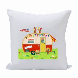 Pillow 16X16 Let'S Go Camper (Pack of 1)