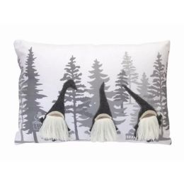Gnome Pillow 18"L x 12"H Polyester/Linen (Pack of 1)