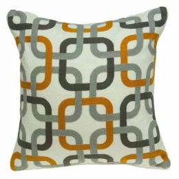 20" x 7" x 20" Multicolor Pillow Cover With Poly Insert (Pack of 1)