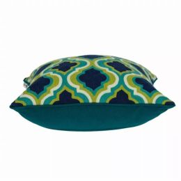 20" x 7" x 20" Handmade Traditional Multicolored Pillow Cover With Poly Insert (Pack of 1)
