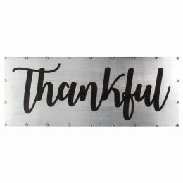 36" X 14" Thankful (Pack of 1)