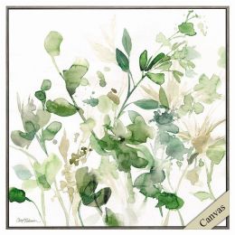 30" X 30" Woodtoned Frame Sage Garden I (Pack of 1)