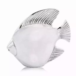 2.5" x 6" x 6" Buffed Fish Sculpture (Pack of 1)