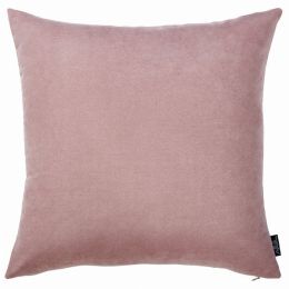 Set of 2 Mauve Pink Brushed Twill decorative Throw Pillow Covers
