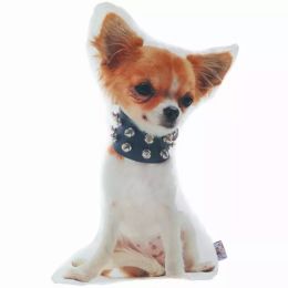 Pomerarian Dog Shape Filled Pillow Animal Shaped Pillow (Pack of 1)