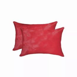 12" x 20" x 5" Firecracker, Cowhide - Pillow 2-Pack (Pack of 1)