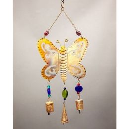 Butterfly Chime With Bells And Beads (Pack of 1)