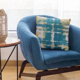 Plutus Luxury Throw Pillow (Blue Mixed Variety 6) (Pack of 1)