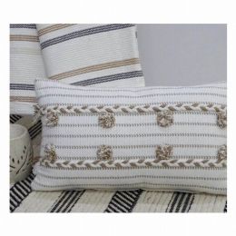Handwoven Throw Pillow Cover (Pack of 1)