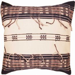 Dhurrie Cotton Fabric Cushion Cover Design Home Accent Furnishing - 16" x 16" (Pack of 1)